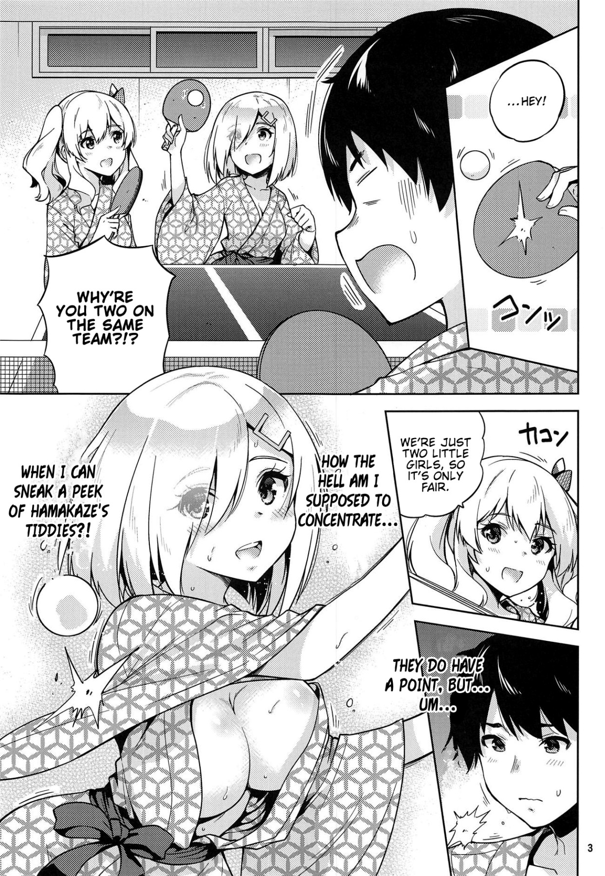 Hentai Manga Comic-Kashima and Hamakaze In Hotspring Yukatas-Read-4